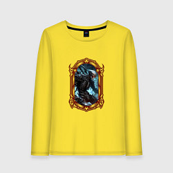 Женский лонгслив Боевой киборг в оправе