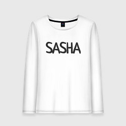 Лонгслив хлопковый женский SASHA, цвет: белый