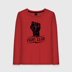 Женский лонгслив Fight club warrior