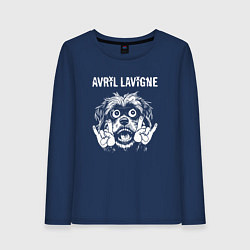 Женский лонгслив Avril Lavigne rock dog