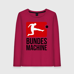 Женский лонгслив Bundes machine football