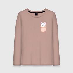 Женский лонгслив Jiniret in pocket