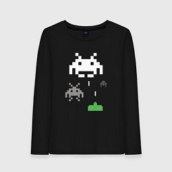 Женский лонгслив Space invaders