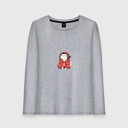 Женский лонгслив Бит Мурлыка