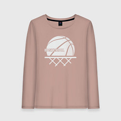 Женский лонгслив Basketball play