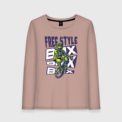 Женский лонгслив BMX free style