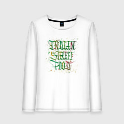 Женский лонгслив Indian Street Food