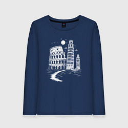 Женский лонгслив Величие Италии