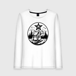 Женский лонгслив Советский путешественник