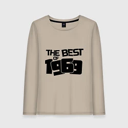 Женский лонгслив The best of 1969