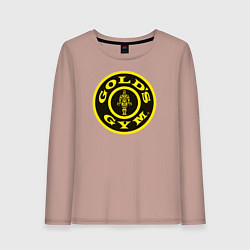 Женский лонгслив Gold's Gym