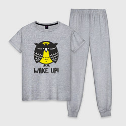 Женская пижама Owl: Wake up!