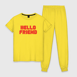 Женская пижама Hello Friend