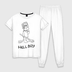 Женская пижама Bart: Hell Boy