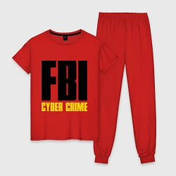Женская пижама FBI: Cyber Crime