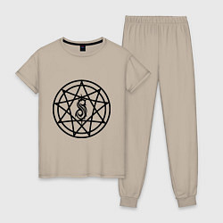 Женская пижама Slipknot Pentagram