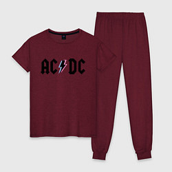 Женская пижама AC/DC