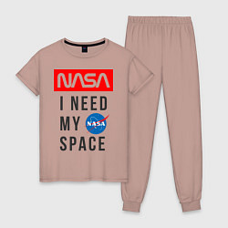 Женская пижама Nasa i need my space