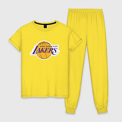 Женская пижама LA LAKERSспина