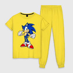 Женская пижама Sonic