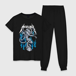 Женская пижама Metallica - черт