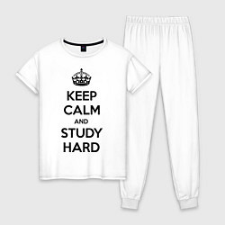 Женская пижама Keep Calm & Study Hard