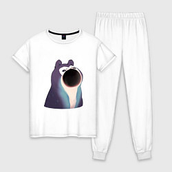 Женская пижама Голодный зверь