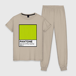 Женская пижама Shrek: Pantone Color