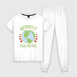 Женская пижама Respect Earth