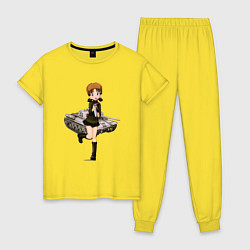 Женская пижама ТАНКИСТКА