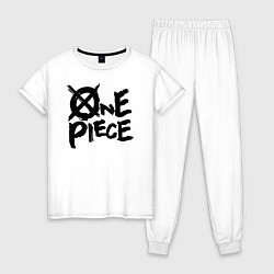 Женская пижама One Piece Большой куш лого