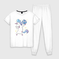 Женская пижама Unicorn Volleyball