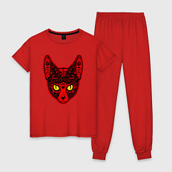 Женская пижама Devil Cat