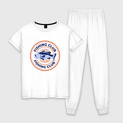 Женская пижама Клуб рыболовов