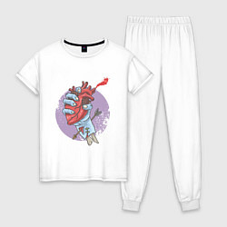 Женская пижама Zombie Heart