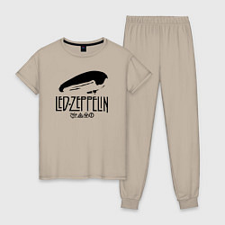 Женская пижама Дирижабль Led Zeppelin с лого участников