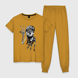 Женская пижама Skeleton dude
