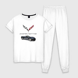 Женская пижама Chevrolet Corvette