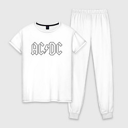 Женская пижама ACDC Logo Молния