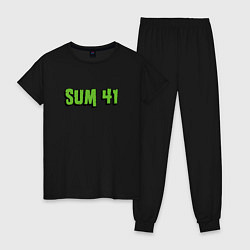 Женская пижама SUM41 LOGO