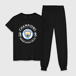 Женская пижама Manchester City Champions 2122