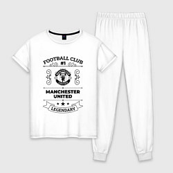 Женская пижама Manchester United: Football Club Number 1 Legendar