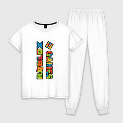 Женская пижама Roblox Lego Game