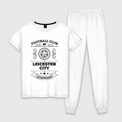 Женская пижама Leicester City: Football Club Number 1 Legendary