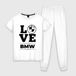 Женская пижама BMW love classic
