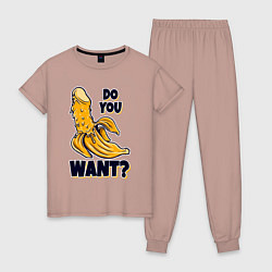 Женская пижама Sexy банан