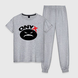 Женская пижама Onyx logo black