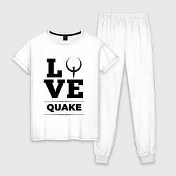 Женская пижама Quake love classic