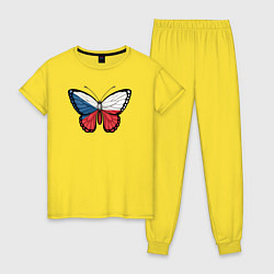 Женская пижама Чехия бабочка