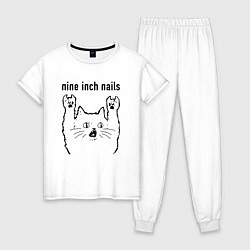 Женская пижама Nine Inch Nails - rock cat